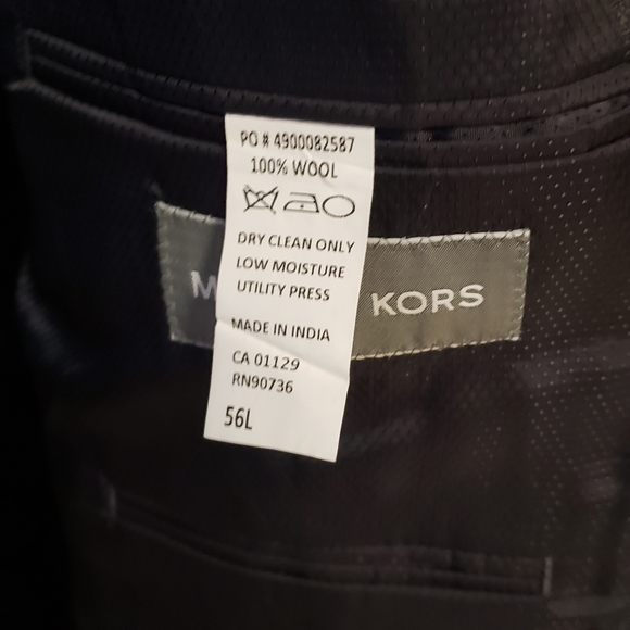 Michael Kors window pane plaid sport blazer - Picture 6 of 7